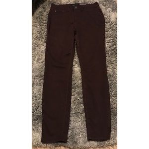 Aeropostale Burgundy Jeans